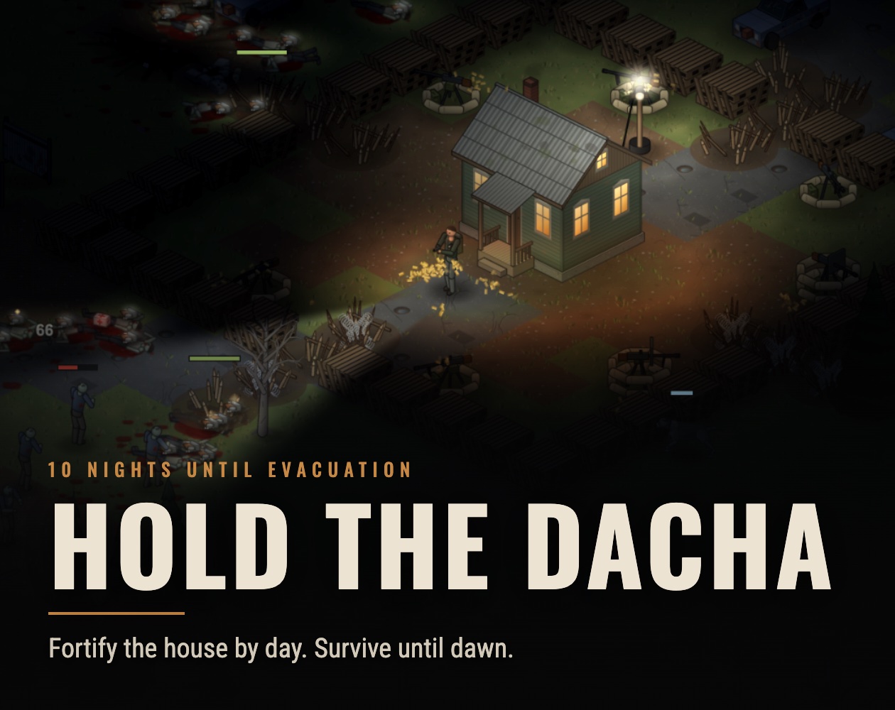 Hold the Dacha cover: the country house at night under attack